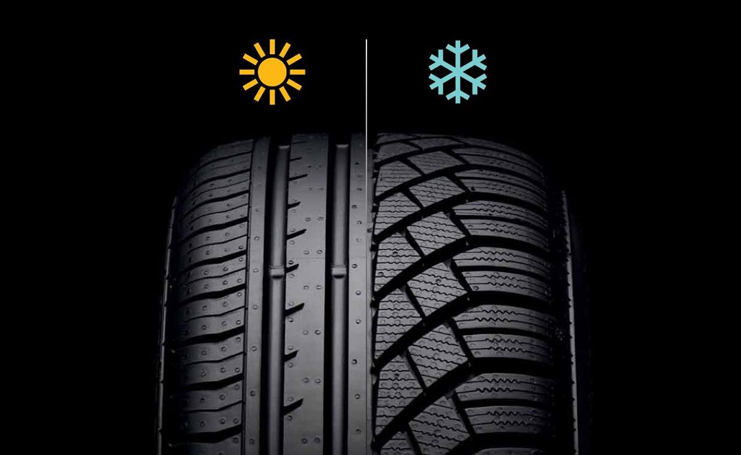 Cómo saber si un neumático es de invierno o de verano.